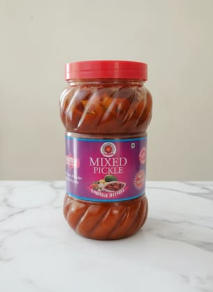 Kandi Area Fruits(KAFRO) Mixed Pickle Jar - 500 G