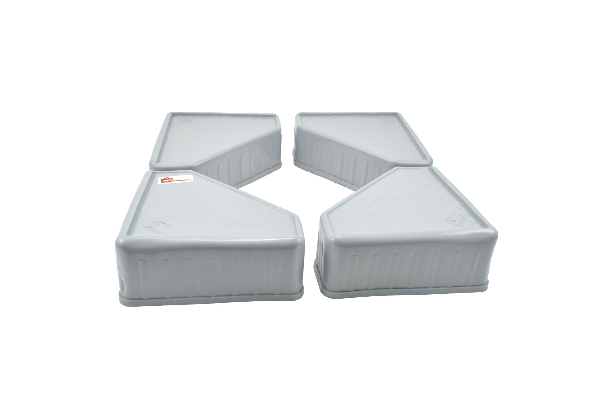 Mahima Gold Multipurpose Jumbo Satand for Washing Machine, Cupboard, Refrigerator, Table(4 Piece).