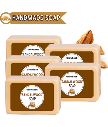 Growkesh Skin Whitening Soap for All Skin Type ( Pack of 5 )