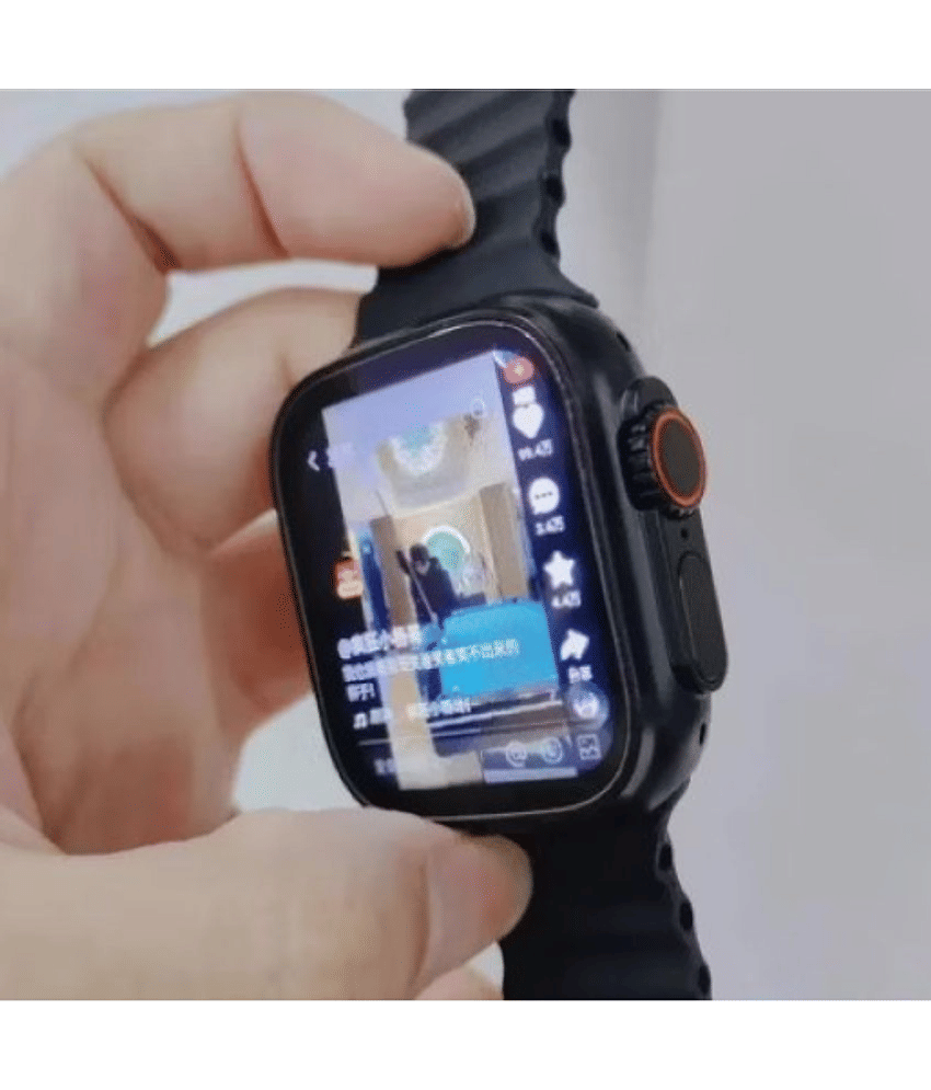 WOF AMOLED BT Calling Smart Watch with Silicone Strap Upto 2-3 days Backup ( Multicolor )