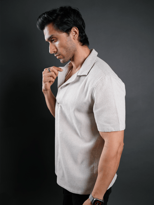 Harbor Linen Shirt-M / Beige / Harbor Linen Shirt