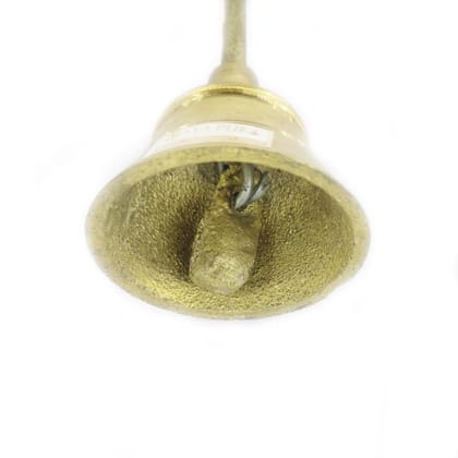 MAYAPURI Pital Puja Ghanta | Pooja Ghanti or Mandir Brass Bell, Standard Size