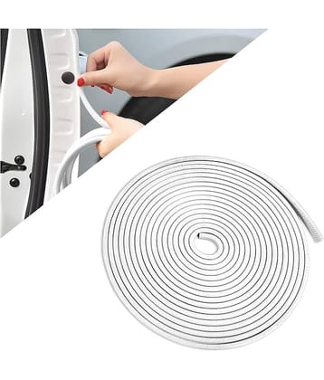 CarFrill Door Guard Rubber White