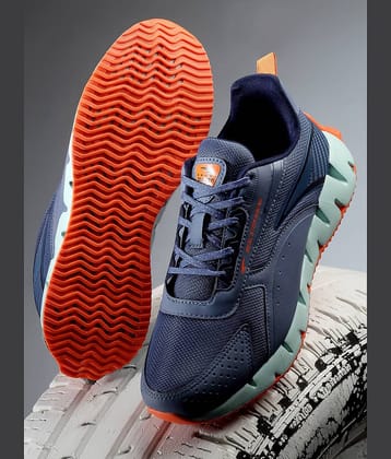 ASIAN ZIGZAG-02 White Men's Sports Running Shoes