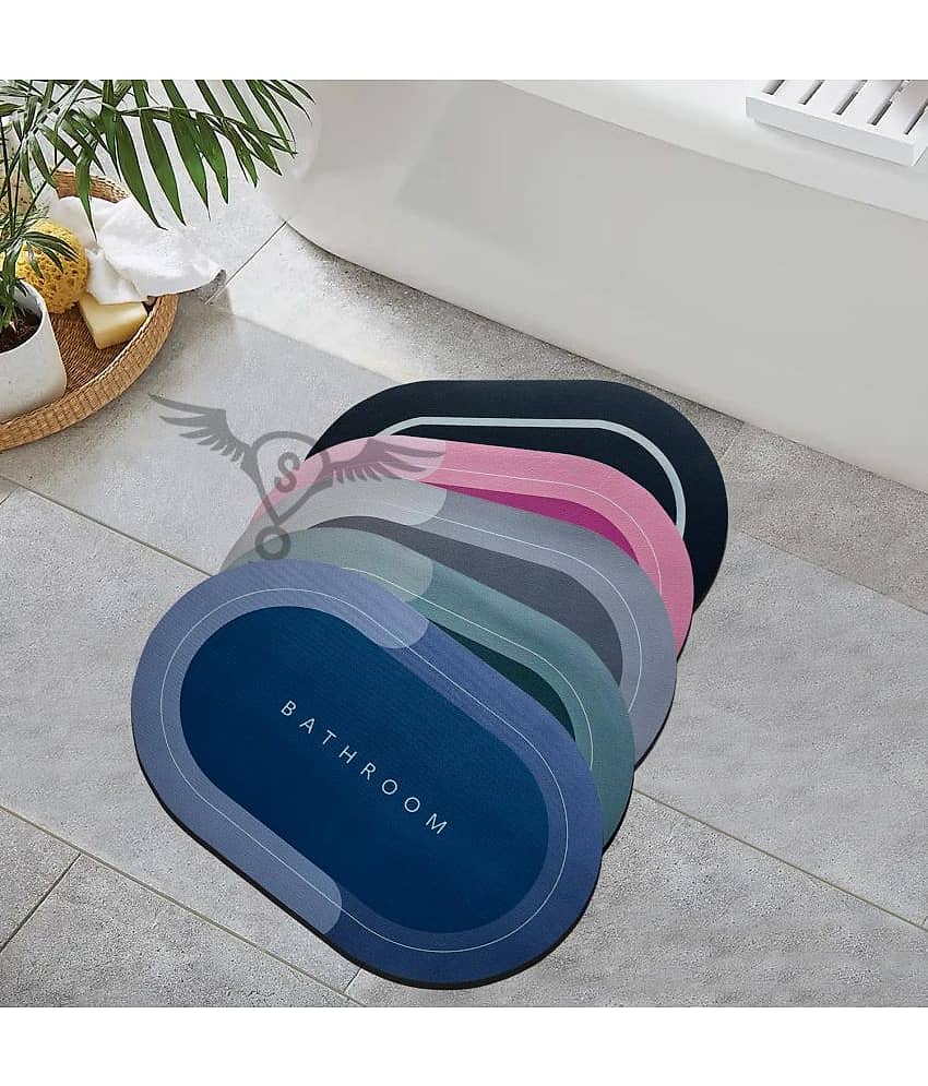 Saykhus Regular Rubber Bath Mat 40x60 cm ( Pack of 1 ) - Multi