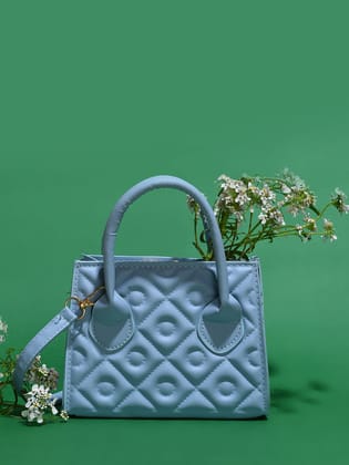 Rosemarie Pale Blue Mini Bag-Handheld Bag