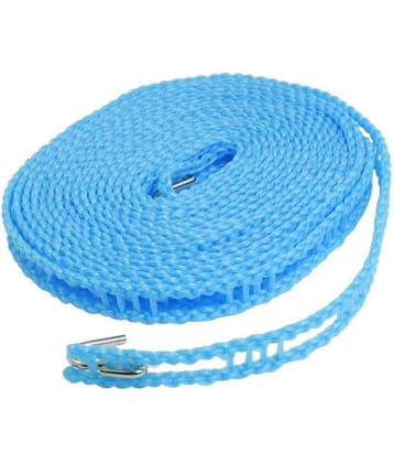 Xforia - Windproof Anti-Slip Clothes Washing Line Drying Nylon Rope with Hooks/ Nylon Clothesline