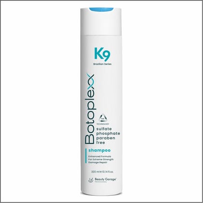 Beauty Garage K9 Botoplexx Sulphate Free Shampoo – 300 ml Paraben Free, Moisturizing & Nourishing Hair Care Sulphate Free Shampoo for Women & Men Beauty Garage K9 Botoplexx Sulphate Free Shampoo – 300 ml Paraben Free, Moisturizing & Nourishing Hair Care 