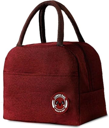 House Of Quirk Red Lunch Bags ( 1 Pc )