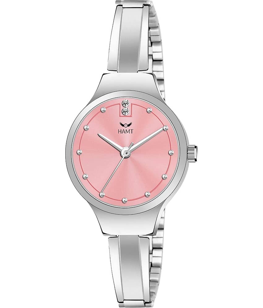HAMT Silver Stainless Steel Analog Womens Watch