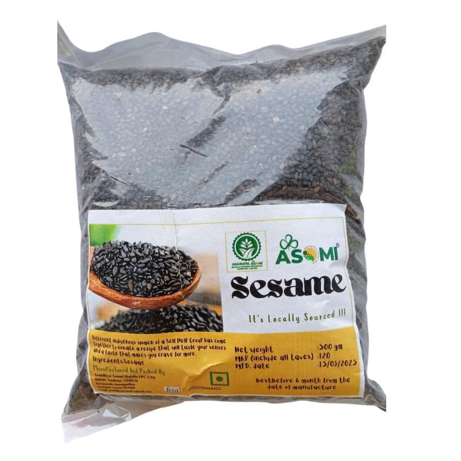 Premium Black Sesame Seeds - 500 gm