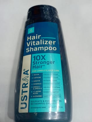 Hair. Vitalizer Shampoo Ustraa10x Stronger Hair* For complete hair care 