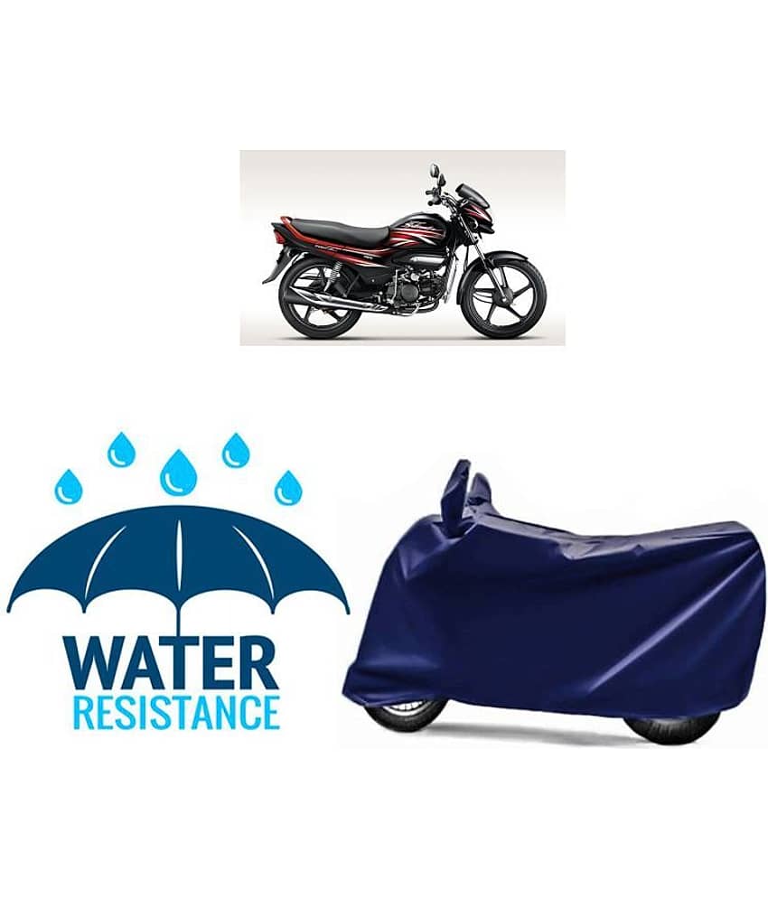 RONISH Bike Body Cover for Hero Splendor Plus ( Pack of 1 ) , Blue
