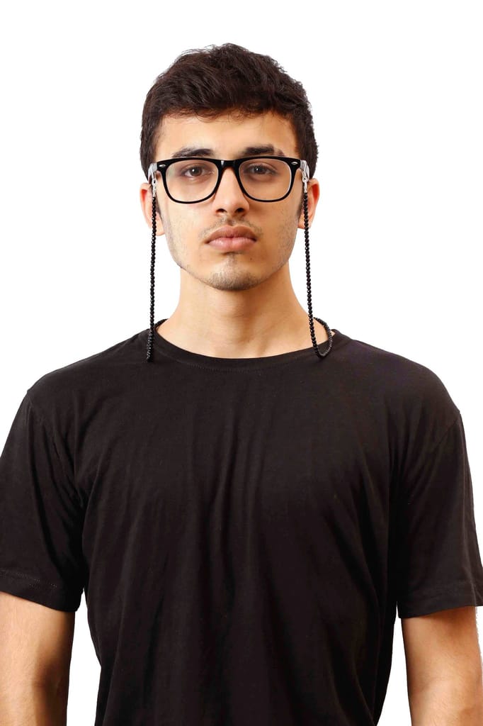 Semi Precious Beaded Mask Chain (Unisex)