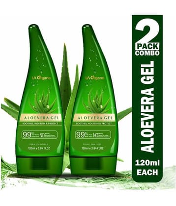 LA ORGANO Aloe Vera Gel Hydration Booster 240ml ml Pack of 2