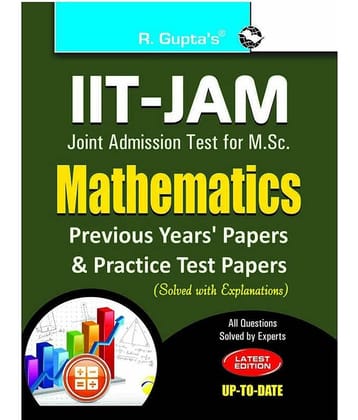 IIT-JAM M.Sc. Mathematics Practice Test & Previous Years' Papers (Solved)