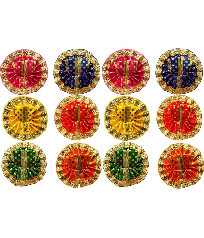 Lootnixx Laddu Gopal Krishna Dress Only For (Size 0 No ) 12 Pc Set Dress