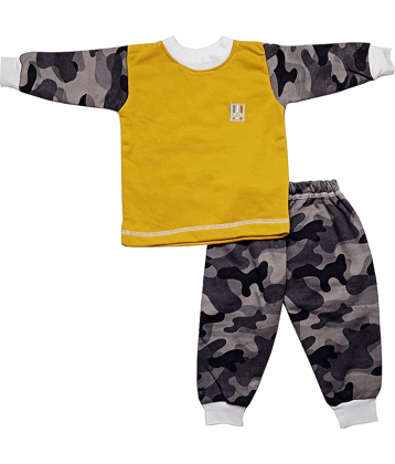harshvardhanmart.com Pack of 1 Boys Cotton Blend Set ( Tan )