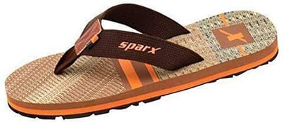 Sparx SF49 Brown Orange G No 10 Mens Slipper
