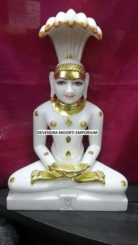 Marble Shankeshwar Parshwanath Jain God Statue, Home