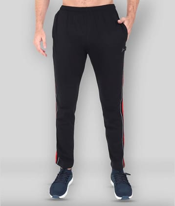 Zeffit - Black Cotton Blend Men's Trackpants ( Pack of 1 )