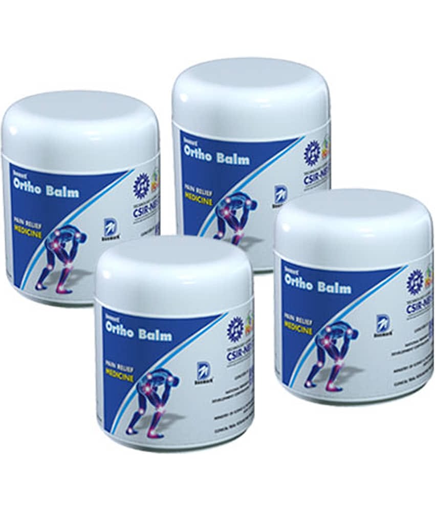 Deemark Ortho Balm for Joint Pain, Back Pain, Knee Pain, Shoulder Pain. - Pain Relief Balm (Pack Of 4)