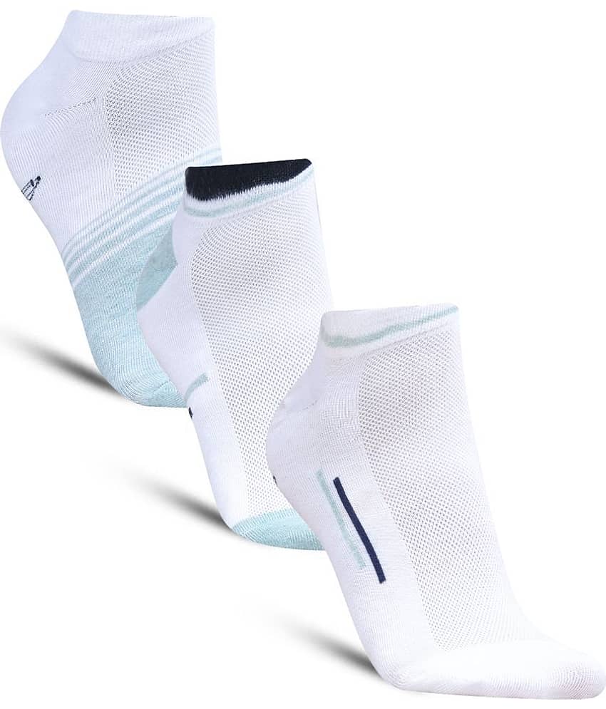 Dollar - Cotton Men's Printed Multicolor Low Ankle Socks ( Pack of 3 )