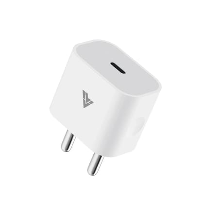Vaku ® Aiges 20W PD Port Charger Type C [Apple MFi Certified] Adapter for iPhone and Android Devices