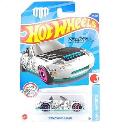 Hot Wheels 91 Mazda MX-5 Miata Imported
