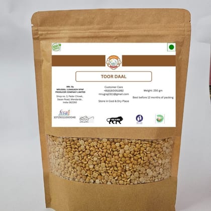 TOOR DAAL - 250 gm - One pack