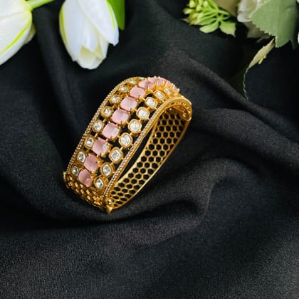 Nayaab Aadhya polki bracelet