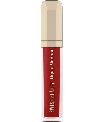 Swiss Beauty Liquid Sindoor (Maroon) Pack of 2, 8ml each