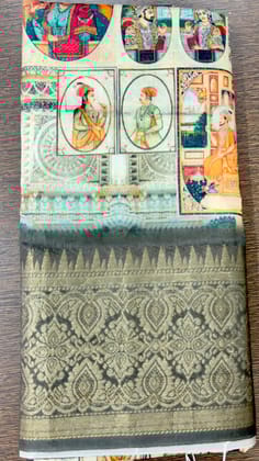 KALANKARIS Silk Sabyasachi Saree