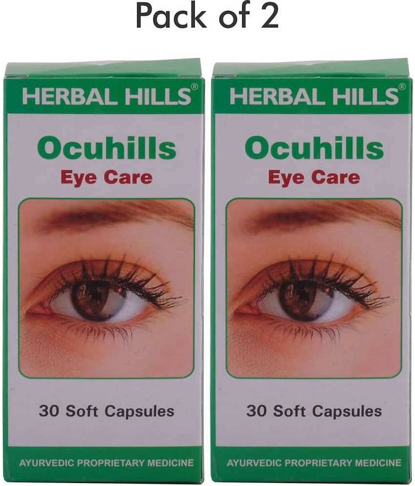Herbal Hills Ocuhills 30 Capsule - Pack of 2 Capsule 1 mg