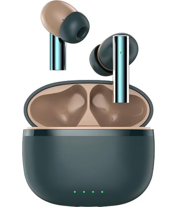 VEHOP 171X Truly Wireless in Ear Earbuds with 50H Playtime, AI-ENC Mic, Bluetooth 5.4 with 45ms Low Latency Gaming, 13mm Bass Drivers, Type-C Fast Charging, Touch Controls, IPX5 Ear Buds TWS