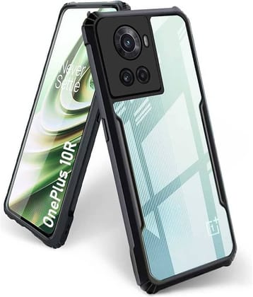 VAKIBO Plain Cases Compatible For Rubber OnePlus 10R ( Pack of 1 )