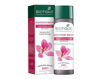 Biotique Mountain Ebony Anti Hair Fall Hair Serum 120ml Biotique Mountain Ebony Anti Hair Fall Hair Serum 120ml