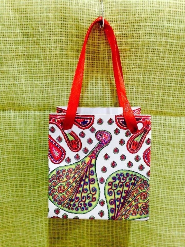Peacock Plumes Small Gift Bags - Handbags | Buy online on ZillyBuy