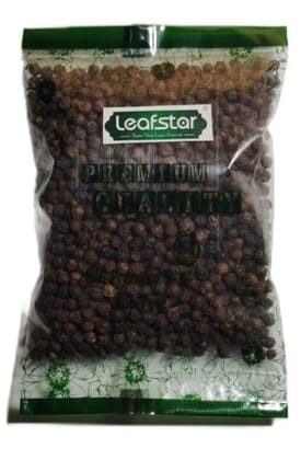 Leafstar Black Pepper Whole /Kali Mirch Sabut - 50 gm - One pack