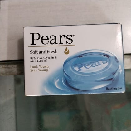 Pears soft and fresh bathing bar 