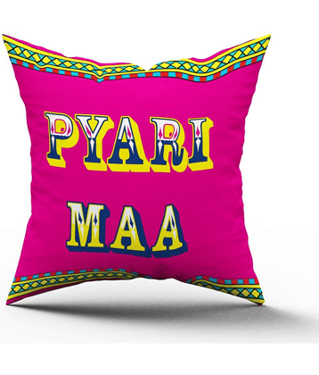 Royals of Sawaigarh - Multicolor Polyester Gifting Printed Cushion for Mothers Day