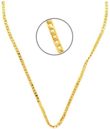 Onnet 1 Gram Gold Plated Thick Sehwag Chain For Men