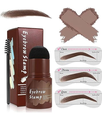 Adbeni Hair Stamp Eyebrow Filler and Shaper Kit Brow Eyebrow Kit for Men and  Women Brown 2 g