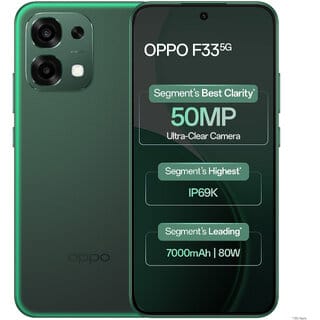 OPPO F33 5G (6GB RAM, 128GB Storage, Forest Green)