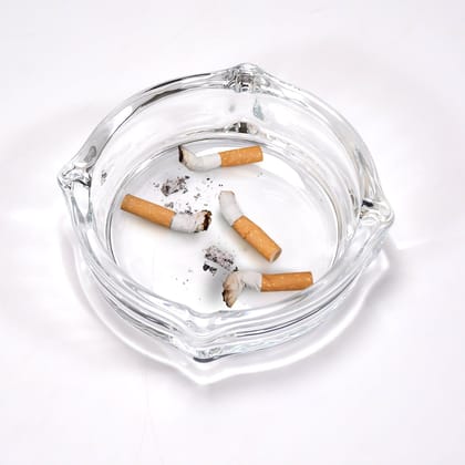 Brunswick Crystal Glass Ashtray for Home & Office