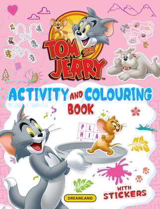 Tom and Jerry Activity and Colouring Book [Paperback] Dreamland Publications