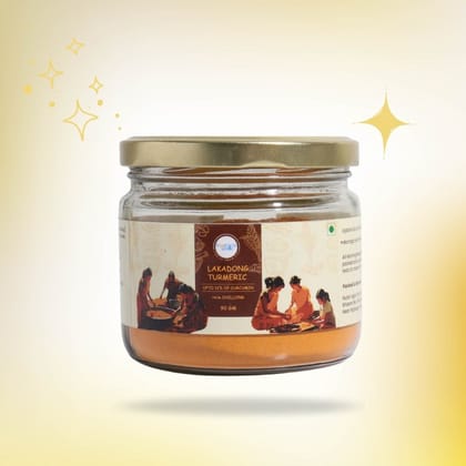 Morning Wale Lakadong Turmeric Powder (Single Pack) | High Curcumin (7-9%) | Immunity & Joint Health