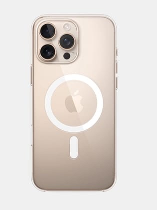 iPhone 16 Pro Max - Crystal Clear Hard Magnetic Case, Slim Shockproof Transparent | Scratch-Resistant & Anti-Yellowing | Wireless Charging Ready