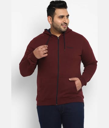 Urbano Plus - Maroon Cotton Regular Fit Men's Casual Jacket ( Pack of 1 )