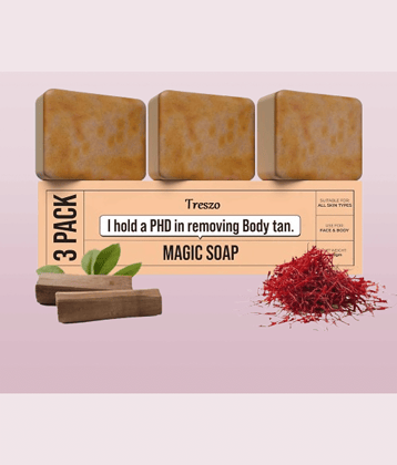 Treszo Beauty Ghor Magic Soap for All Skin Type ( Pack of 3 )